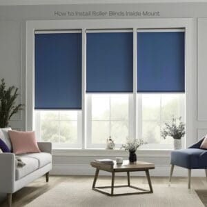 How to Install Roller Blinds Inside Mount